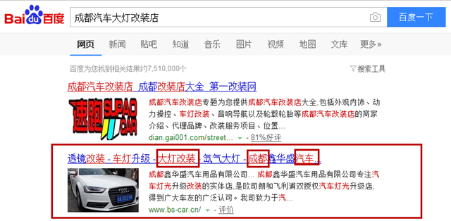 成都鑫华盛汽车用品有限公司