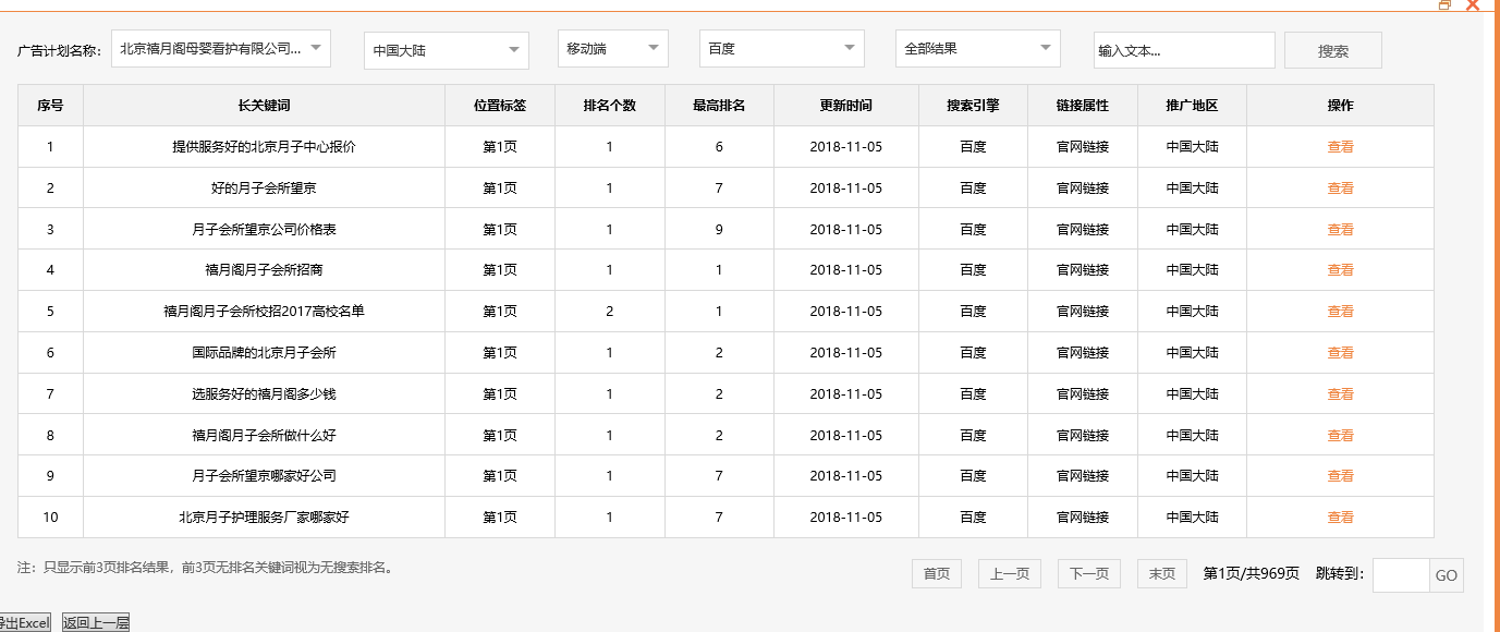 北京禧月阁母婴看护有限公司朝阳分公司
