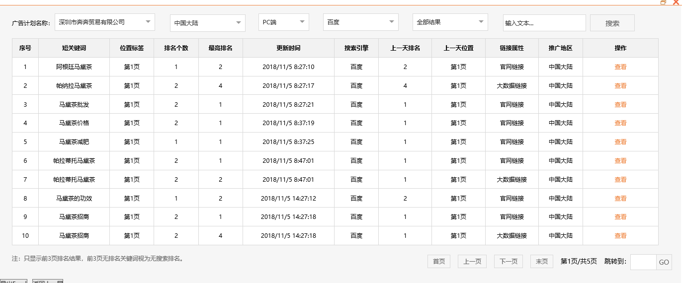 深圳市奔奔贸易有限公司