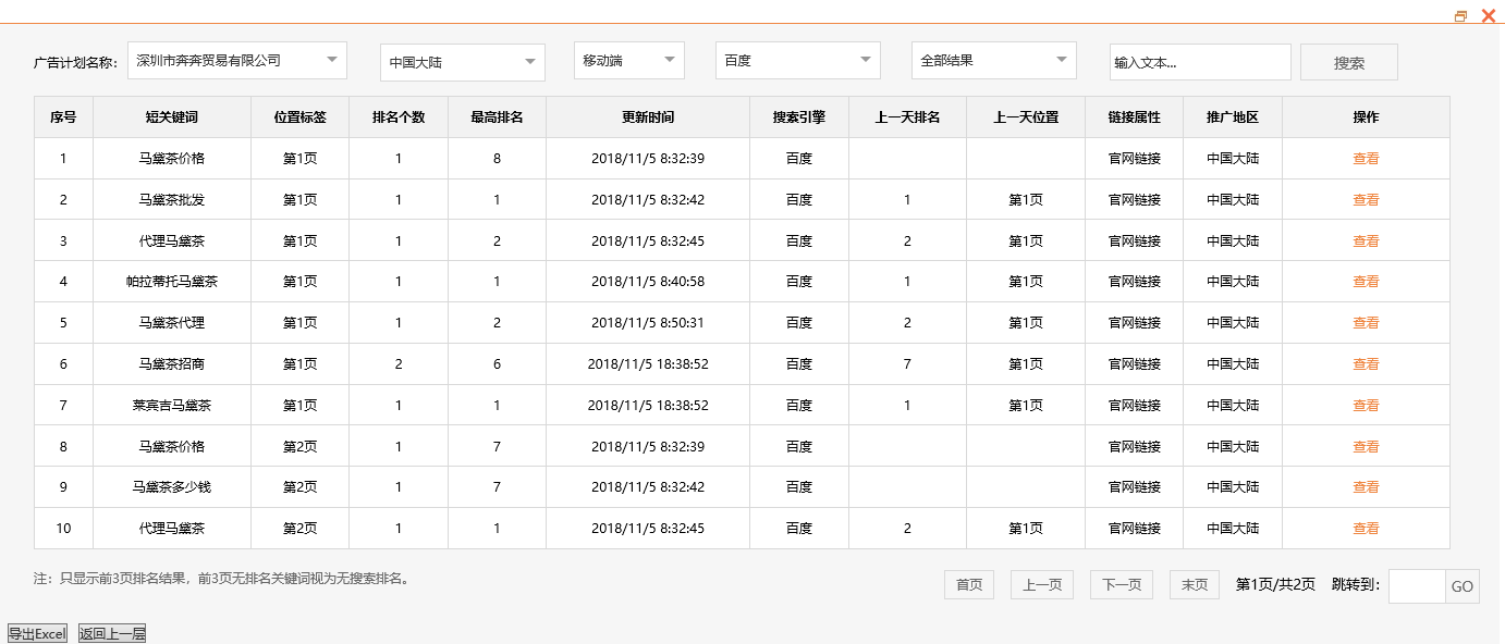 深圳市奔奔贸易有限公司