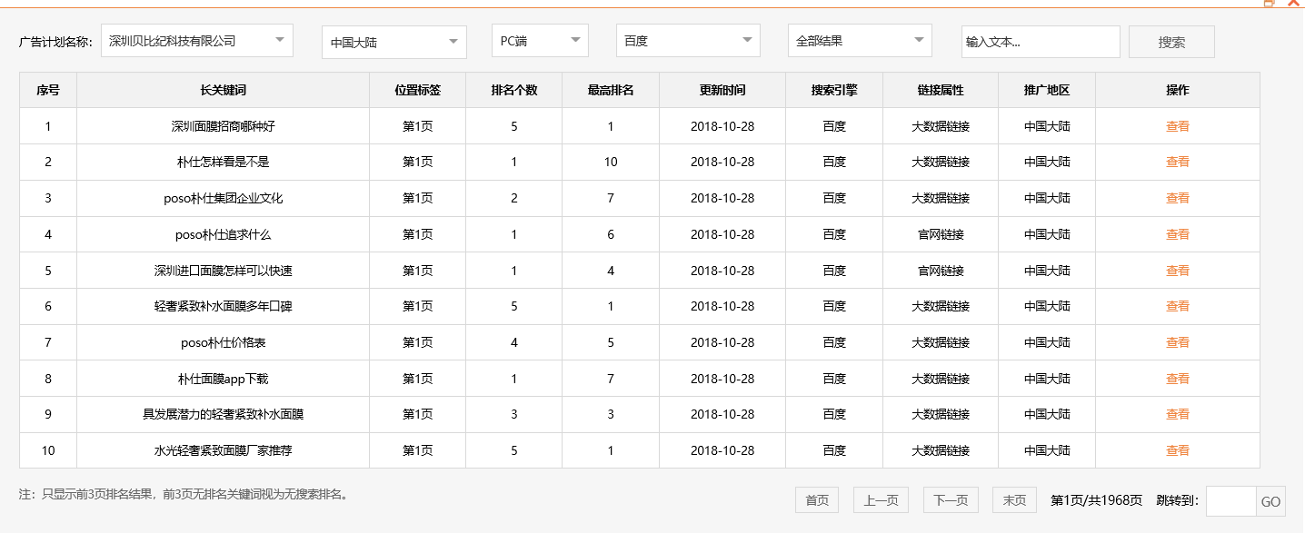 深圳贝比纪科技有限公司-关键词优化-犀牛云网赢战车