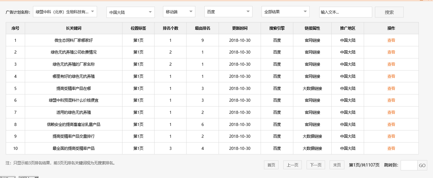 绿盟中科（北京）生物科技有限公司-关键词优化-犀牛云网赢战车