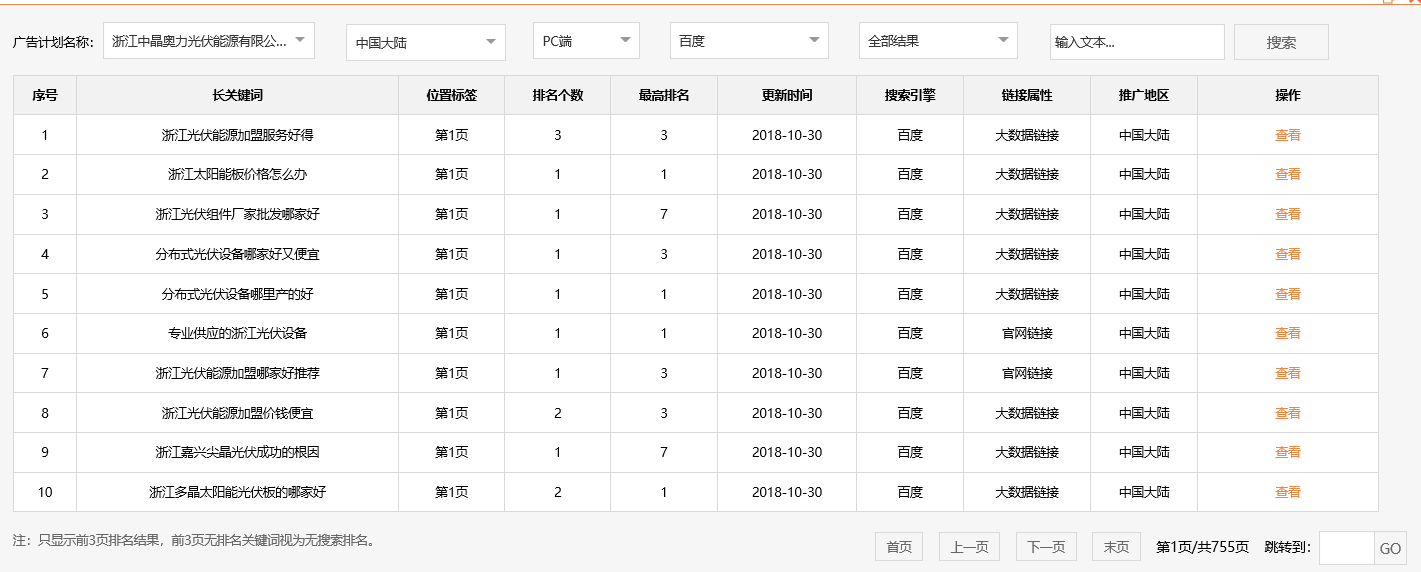 浙江中晶奥力光伏能源有限公司-关键词优化-犀牛云网赢战车