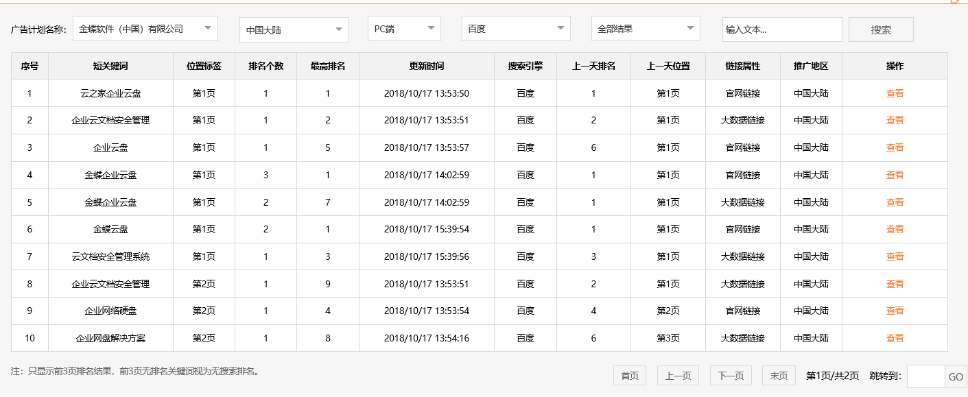 金蝶软件（中国）有限公司