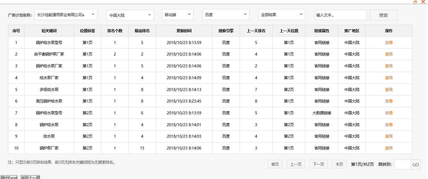 长沙佳能通用泵业有限公司-关键词优化-犀牛云网赢战车