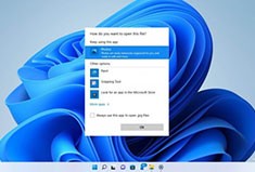 微软正在重新设计Windows 11的文档默认打开方式窗口